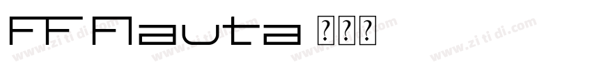 FF Flauta字体转换